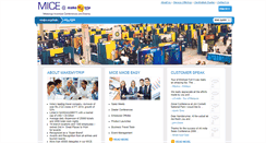 Desktop Screenshot of mice.makemytrip.com