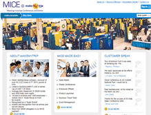 Tablet Screenshot of mice.makemytrip.com